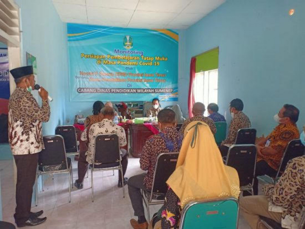 Komisi E DPRD Jatim Monitoring Persiapan PTM di Kabupaten Sumenep